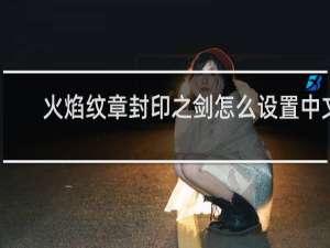 火焰纹章封印之剑怎么设置中文
