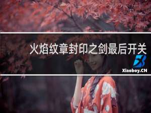 火焰纹章封印之剑最后开关