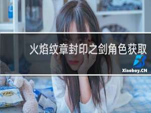 火焰纹章封印之剑角色获取