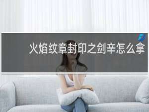 火焰纹章封印之剑辛怎么拿