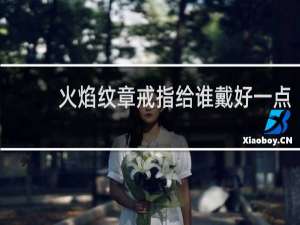 火焰纹章戒指给谁戴好一点