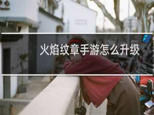 火焰纹章手游怎么升级
