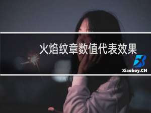 火焰纹章数值代表效果