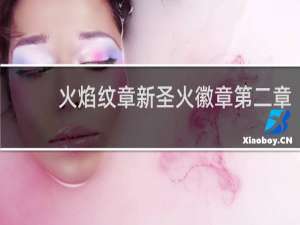 火焰纹章新圣火徽章第二章