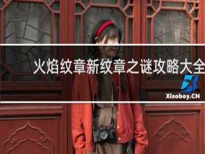 火焰纹章新纹章之谜攻略大全