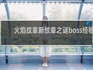 火焰纹章新纹章之谜boss经验
