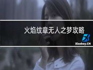火焰纹章无人之梦攻略