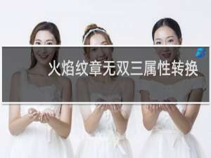 火焰纹章无双三属性转换