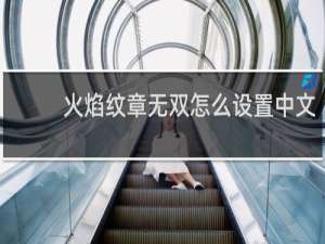 火焰纹章无双怎么设置中文