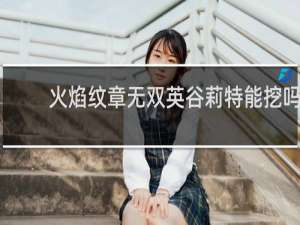 火焰纹章无双英谷莉特能挖吗