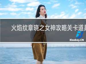 火焰纹章晓之女神攻略关卡道具