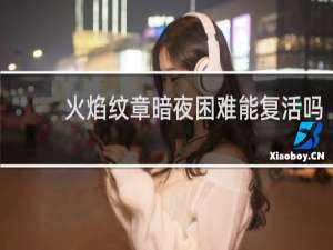 火焰纹章暗夜困难能复活吗