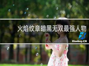 火焰纹章暗黑无双最强人物