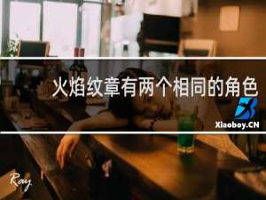 火焰纹章有两个相同的角色