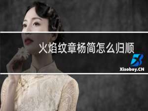 火焰纹章杨简怎么归顺