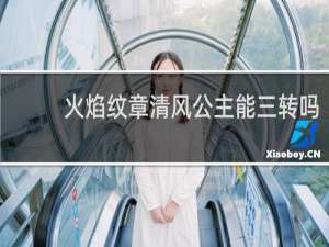火焰纹章清风公主能三转吗
