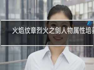 火焰纹章烈火之剑人物属性培养