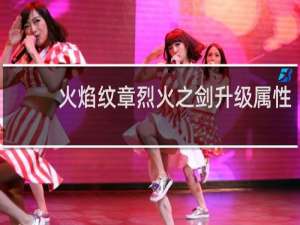 火焰纹章烈火之剑升级属性