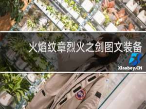 火焰纹章烈火之剑图文装备
