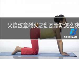 火焰纹章烈火之剑瓦雷斯怎么获得