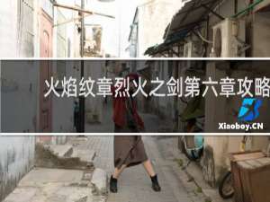 火焰纹章烈火之剑第六章攻略
