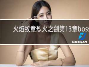 火焰纹章烈火之剑第13章boss