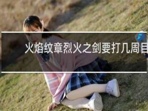 火焰纹章烈火之剑要打几周目