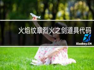 火焰纹章烈火之剑道具代码