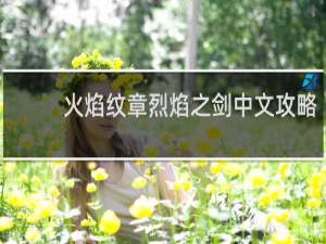火焰纹章烈焰之剑中文攻略