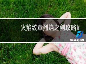 火焰纹章烈焰之剑攻略k