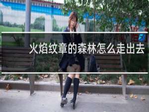 火焰纹章的森林怎么走出去