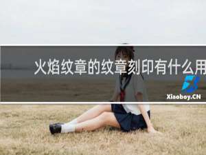 火焰纹章的纹章刻印有什么用