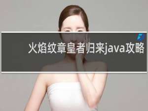 火焰纹章皇者归来java攻略