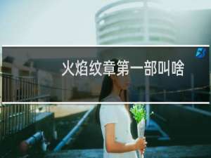 火焰纹章第一部叫啥