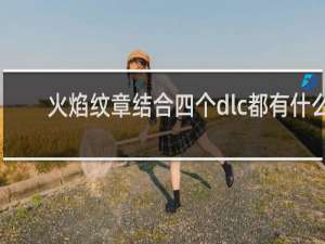 火焰纹章结合四个dlc都有什么