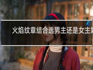 火焰纹章结合选男主还是女主好