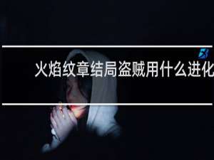 火焰纹章结局盗贼用什么进化