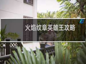 火焰纹章英雄王攻略