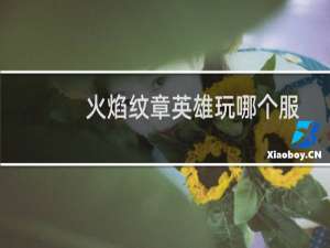 火焰纹章英雄玩哪个服