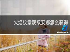 火焰纹章获取安娜怎么获得