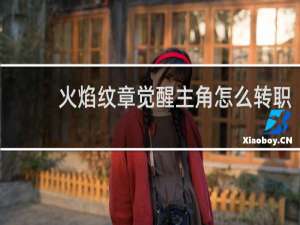 火焰纹章觉醒主角怎么转职