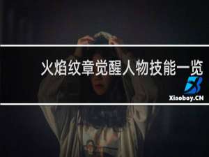 火焰纹章觉醒人物技能一览