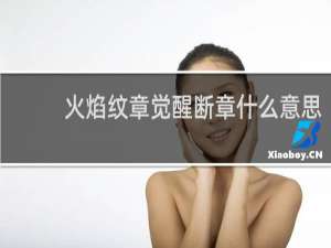 火焰纹章觉醒断章什么意思