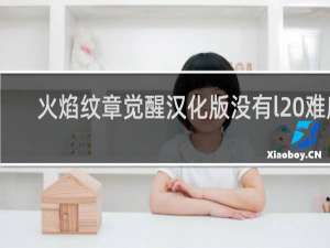 火焰纹章觉醒汉化版没有l 难度