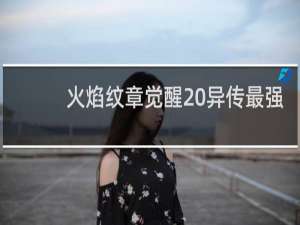 火焰纹章觉醒 异传最强