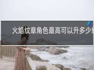 火焰纹章角色最高可以升多少级