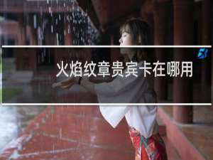 火焰纹章贵宾卡在哪用
