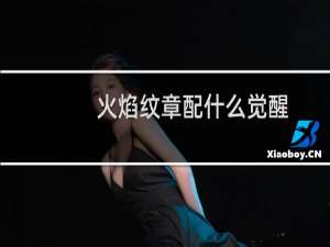 火焰纹章配什么觉醒