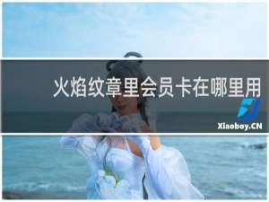 火焰纹章里会员卡在哪里用