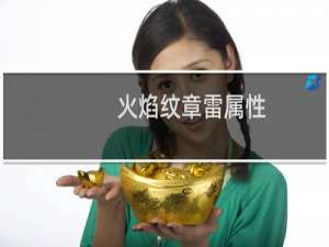 火焰纹章雷属性